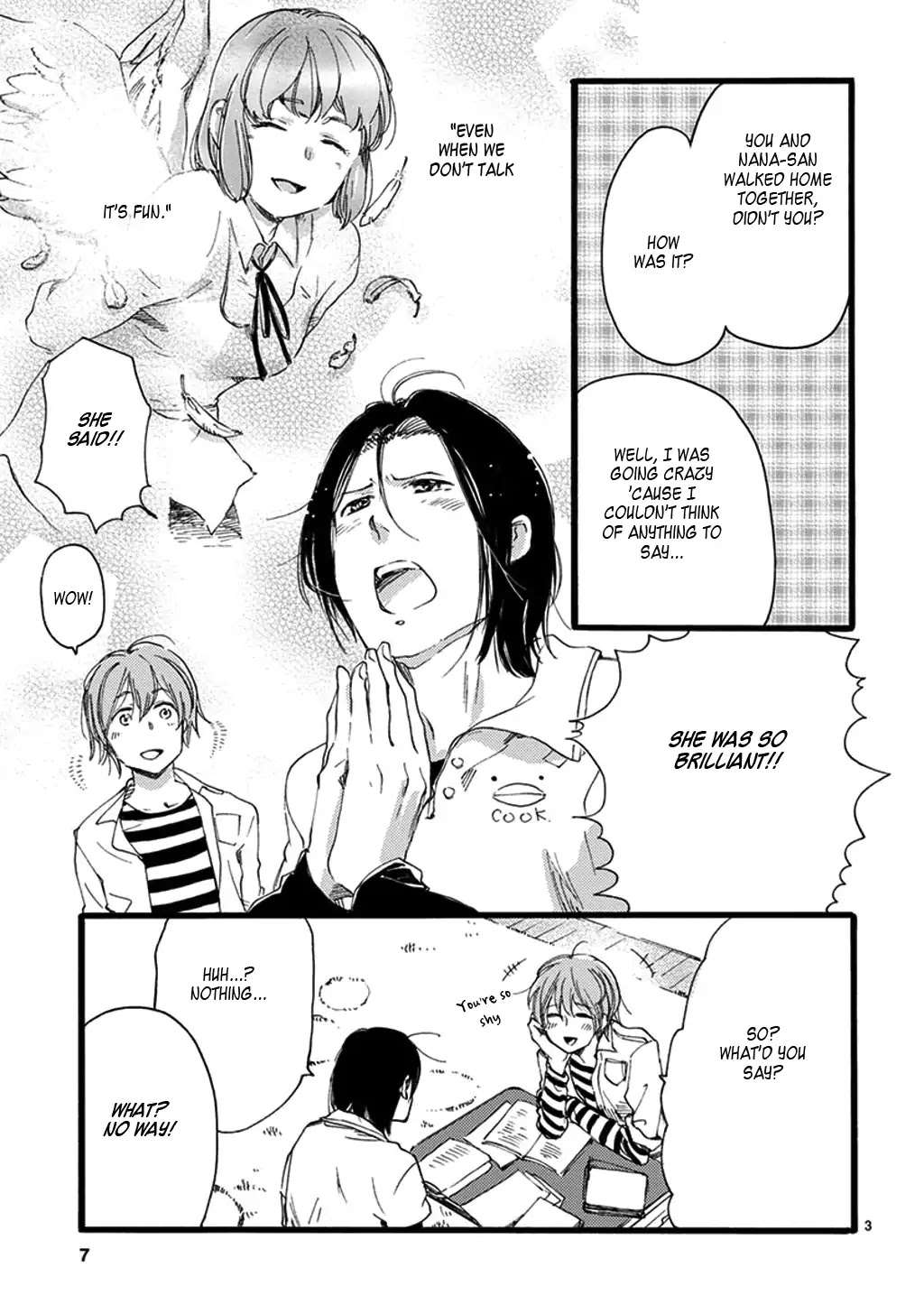 Baby, Kokoro no Mama ni! Chapter 18 page 8 - Chapter 18: Fishing For A Childlike Heart