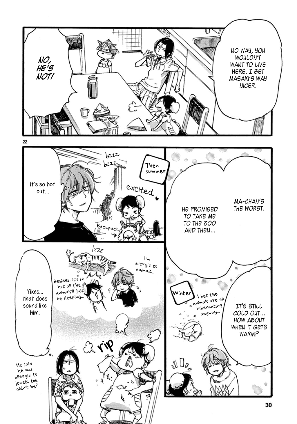 Baby, Kokoro no Mama ni! Chapter 23 page 35 - Chapter 23: Enter the Spiderman