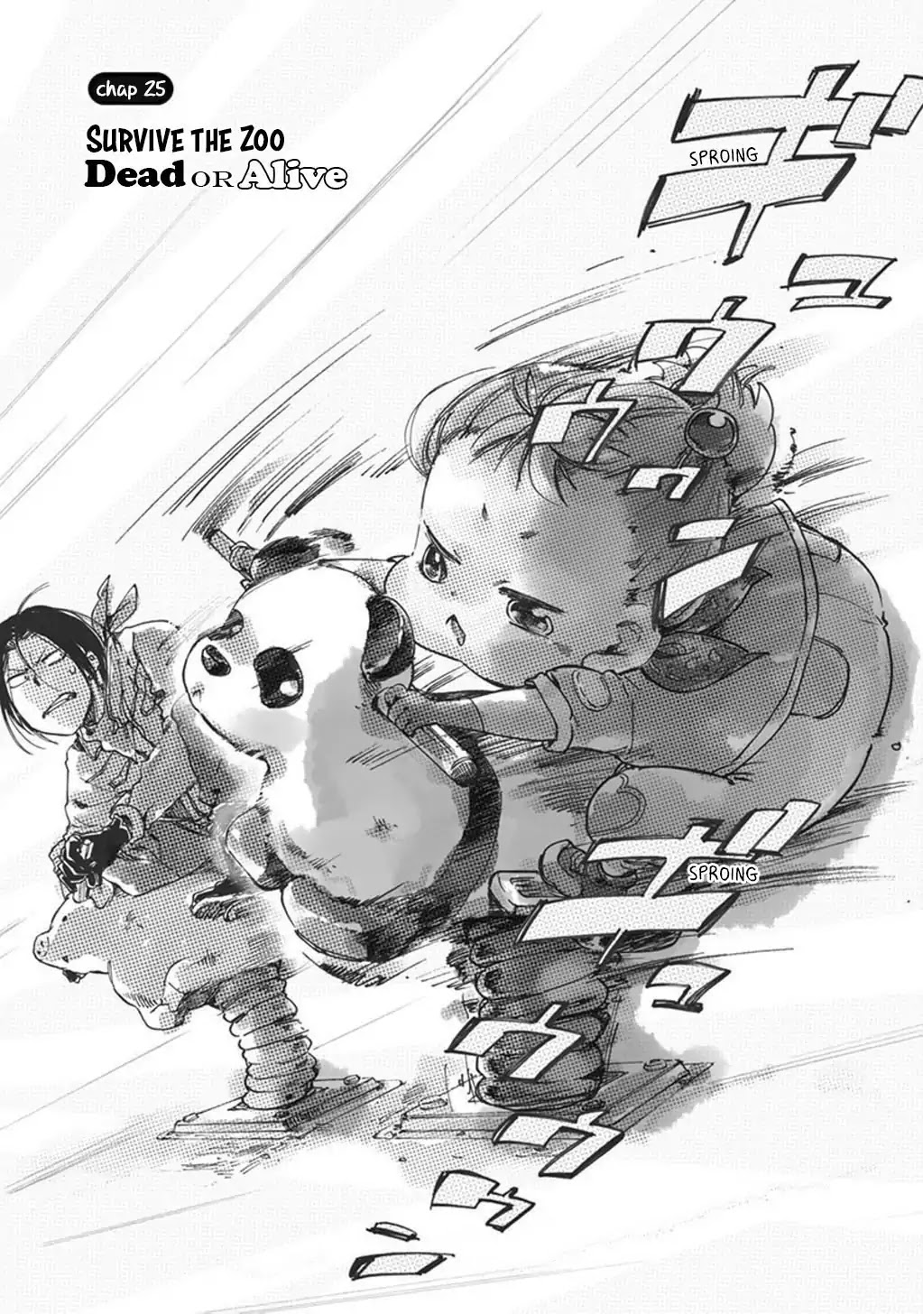 Baby, Kokoro no Mama ni! Chapter 25 page 1 - Chapter 25: Survive the Zoo (Dead or Alive)