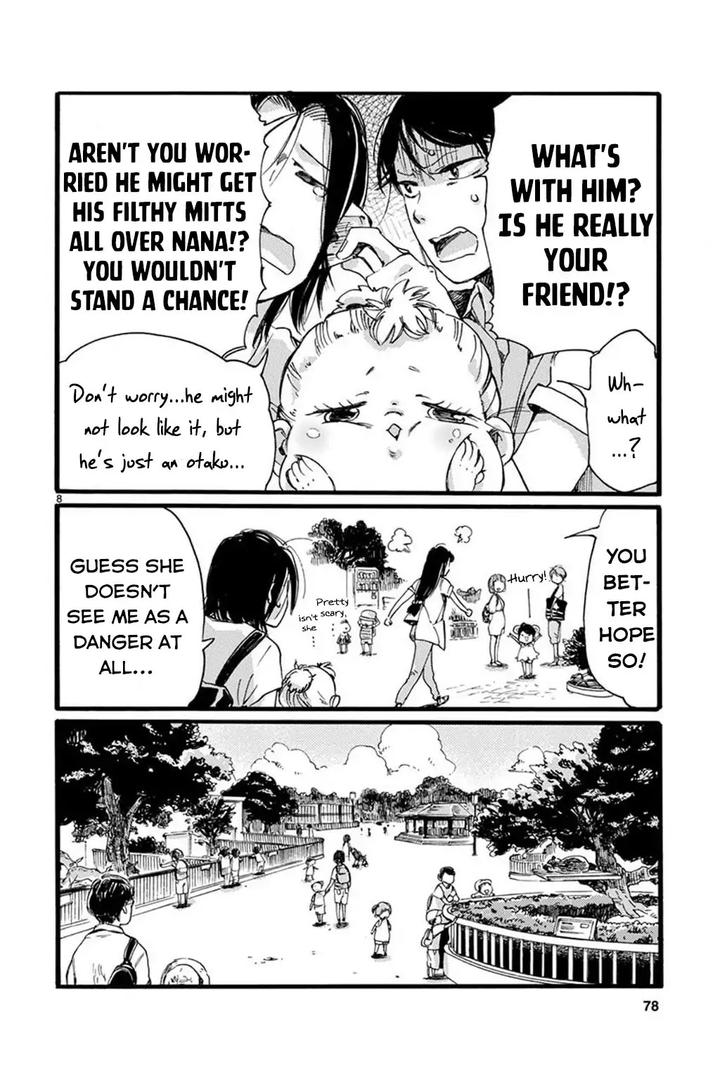 Baby, Kokoro no Mama ni! Chapter 25 page 10 - Chapter 25: Survive the Zoo (Dead or Alive)
