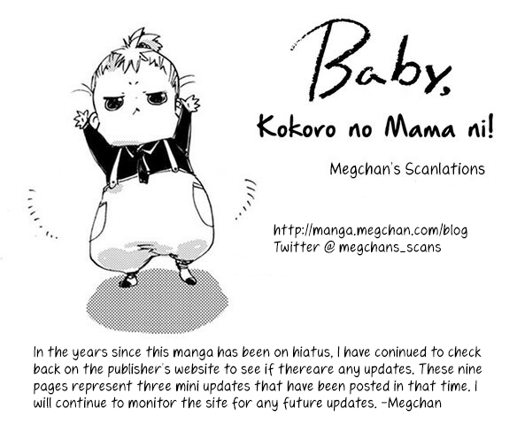 Baby, Kokoro no Mama ni! Chapter 26.1 page 10 - Chapter 26.1: Extras 1-3