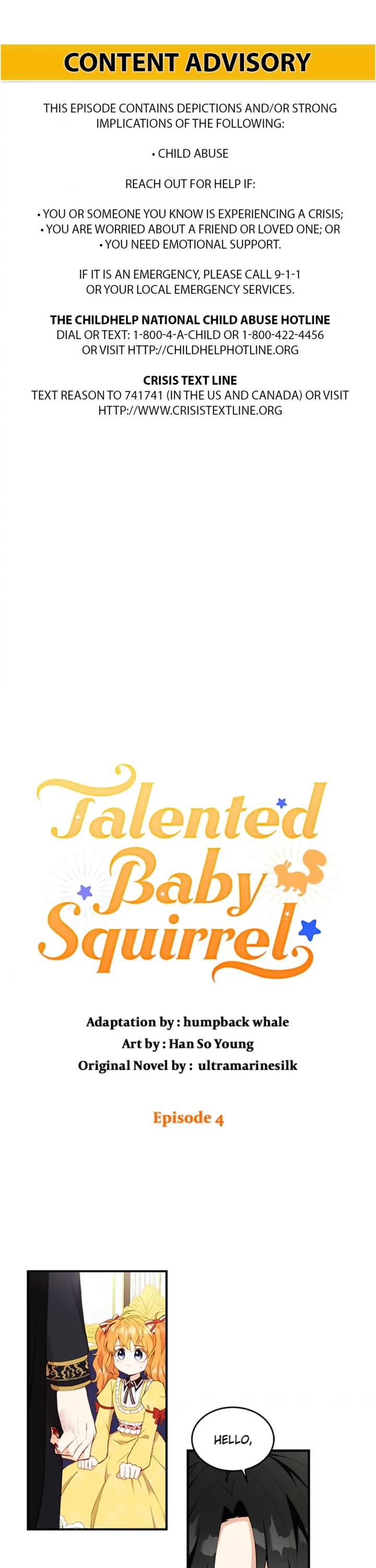 Baby Squirrel Is Good at Everything Chapter 4 page 1 - Chapter 4