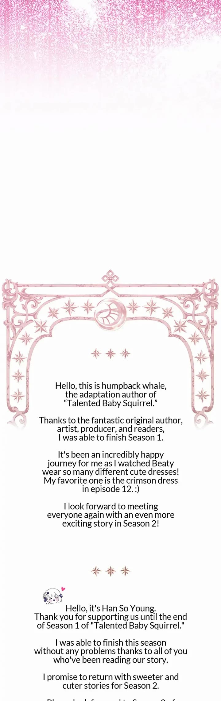 Baby Squirrel Is Good at Everything Chapter 42 page 40 - Chapter 42: Season 1 Finale