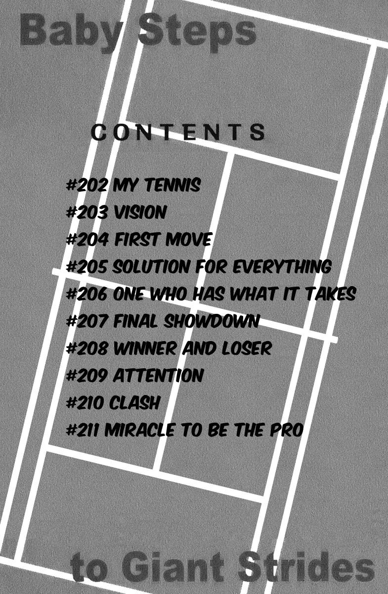 Baby Steps Chapter 202 page 6 - Chapter 202: My Tennis