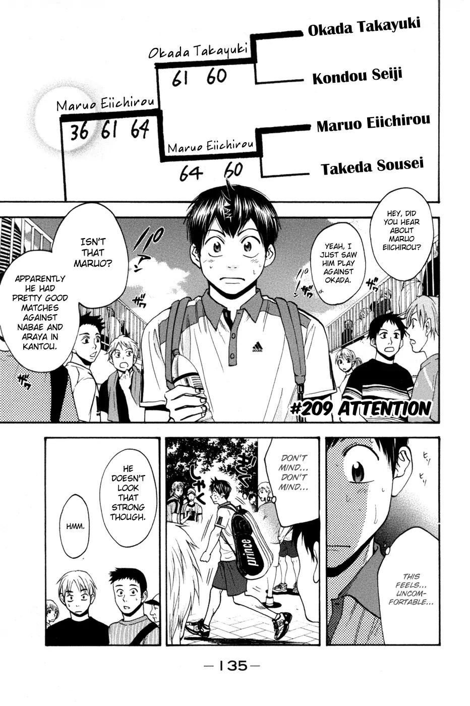 Baby Steps Chapter 209 page 2 - Chapter 209: Attention