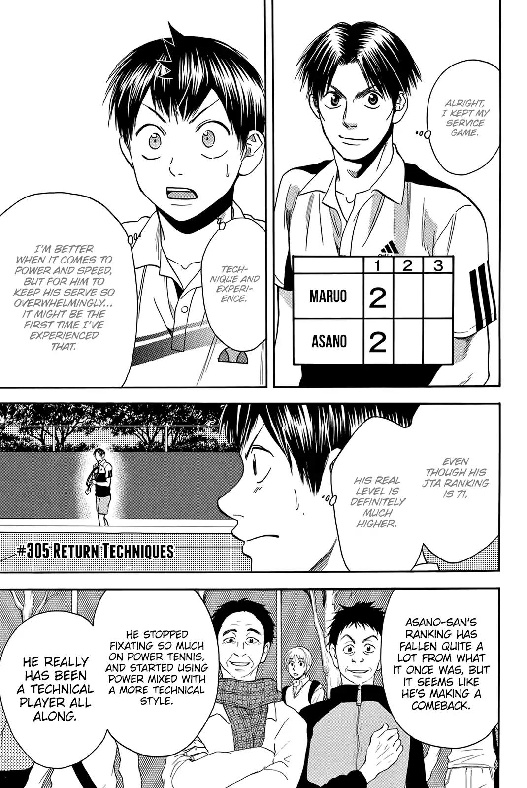 Baby Steps Chapter 305 page 2 - Chapter 305: Return Techniques