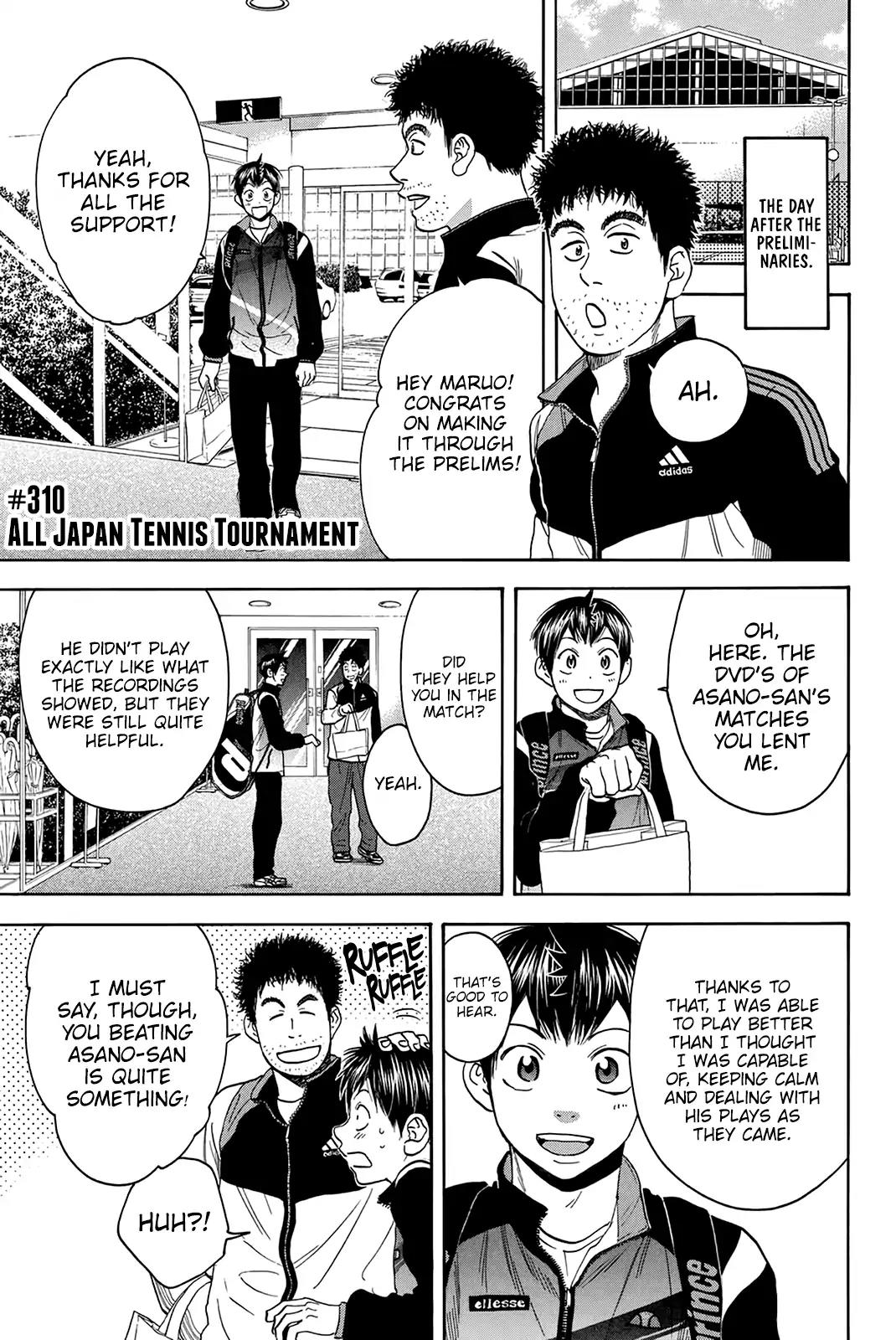 Baby Steps Chapter 310 page 2 - Chapter 310: All Japan Tennis Tournament