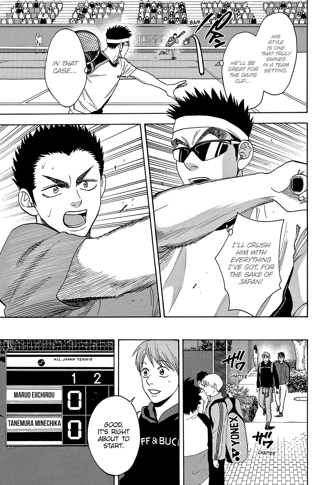 Baby Steps Chapter 349 page 16 - Chapter 349: Each One's Battle