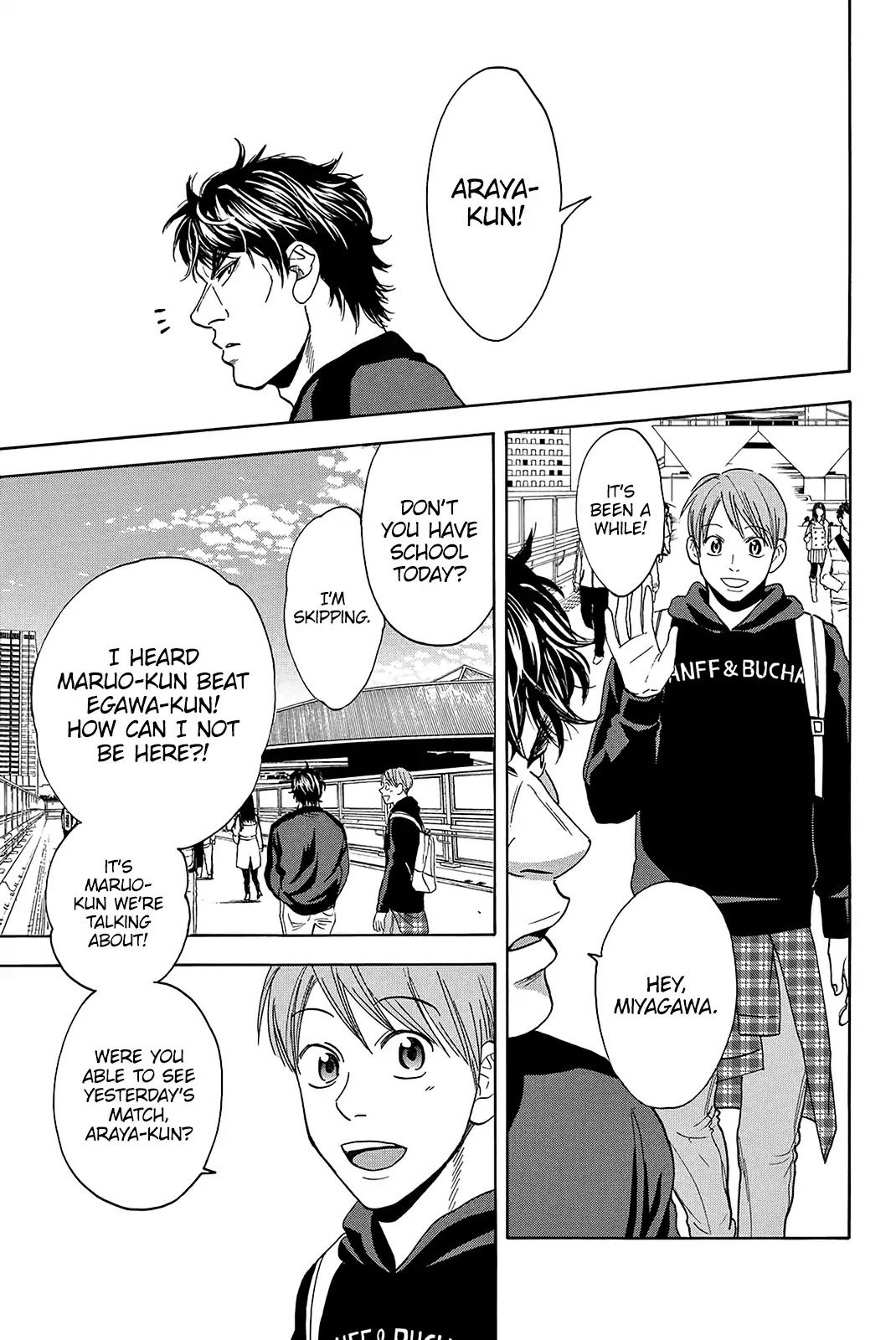 Baby Steps Chapter 349 page 4 - Chapter 349: Each One's Battle