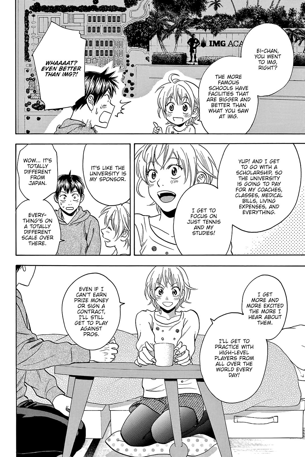 Baby Steps Chapter 356 page 12 - Chapter 356: Nacchan’s Place