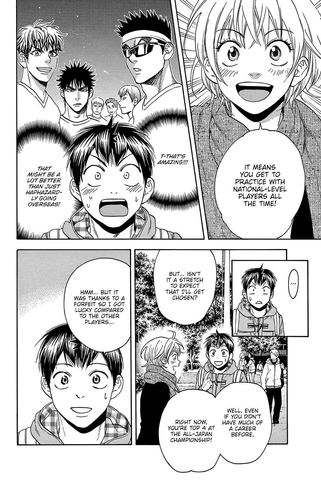Baby Steps Chapter 358 page 7 - Chapter 358: Training Environment