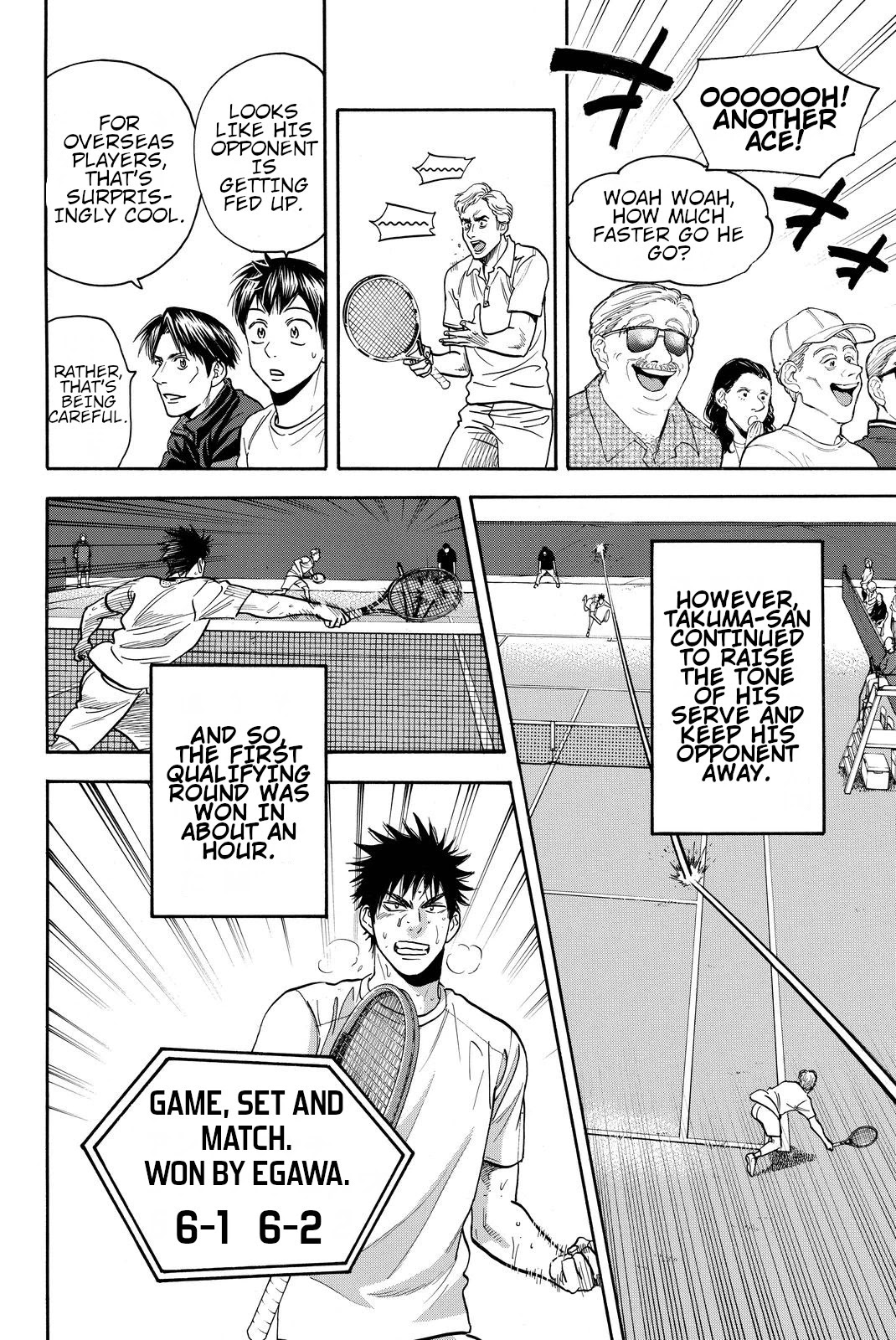 Baby Steps Chapter 384 page 12 - Chapter 384: The feel of Grand Slam