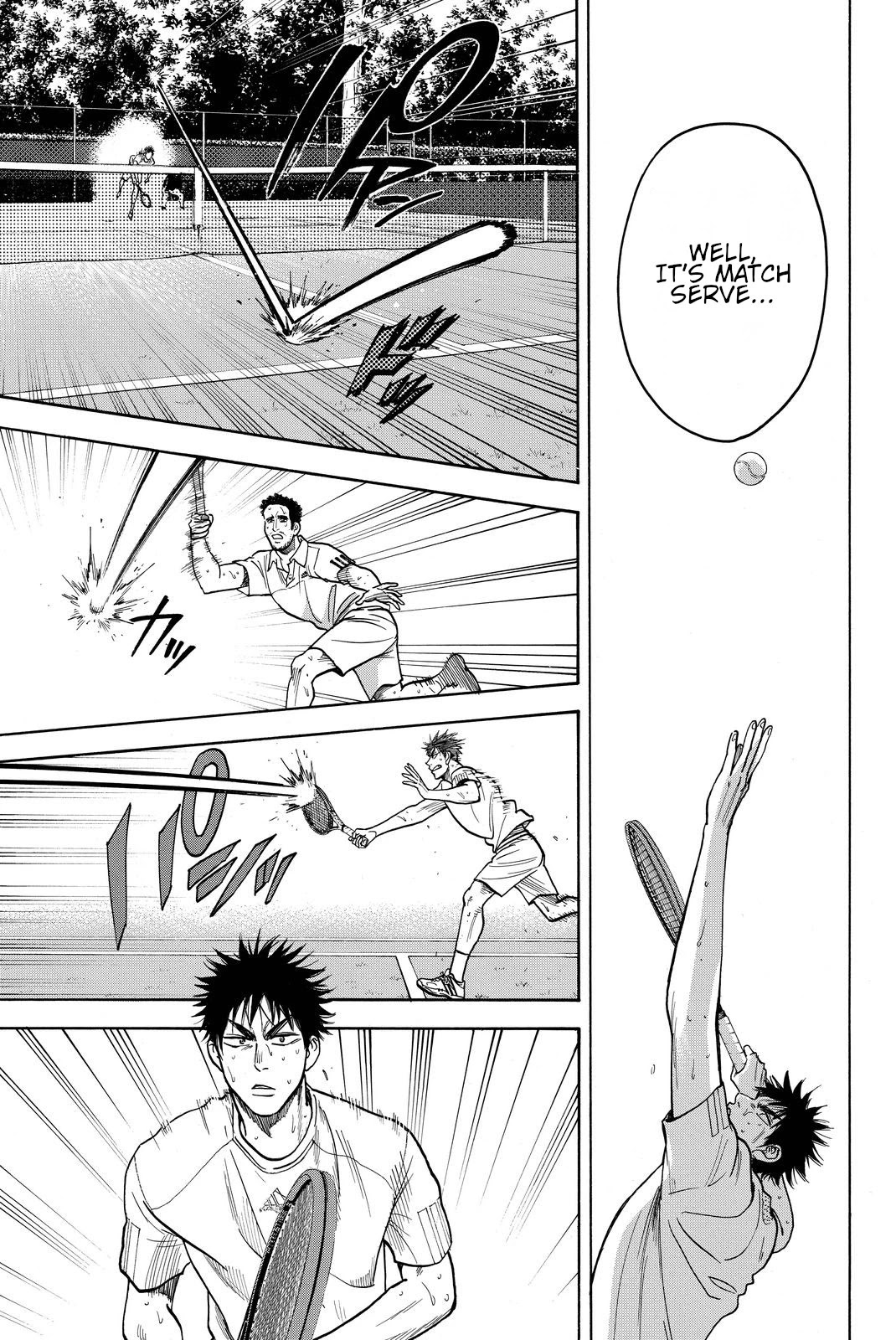 Baby Steps Chapter 384 page 15 - Chapter 384: The feel of Grand Slam