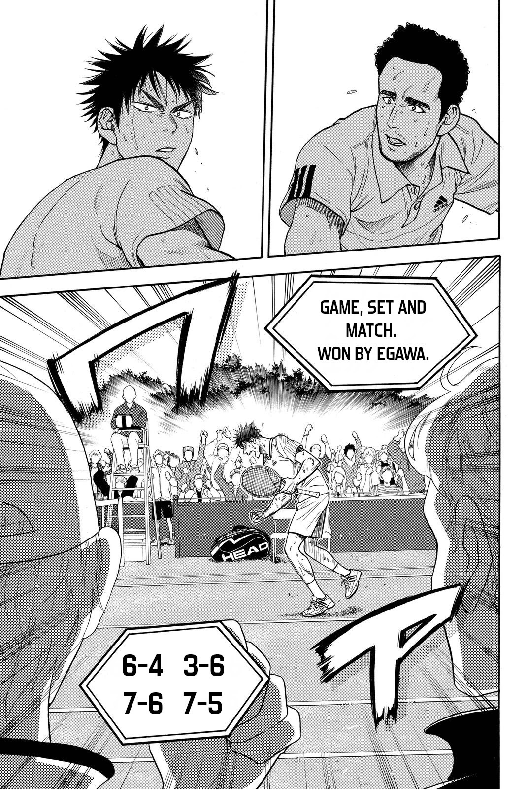 Baby Steps Chapter 384 page 17 - Chapter 384: The feel of Grand Slam