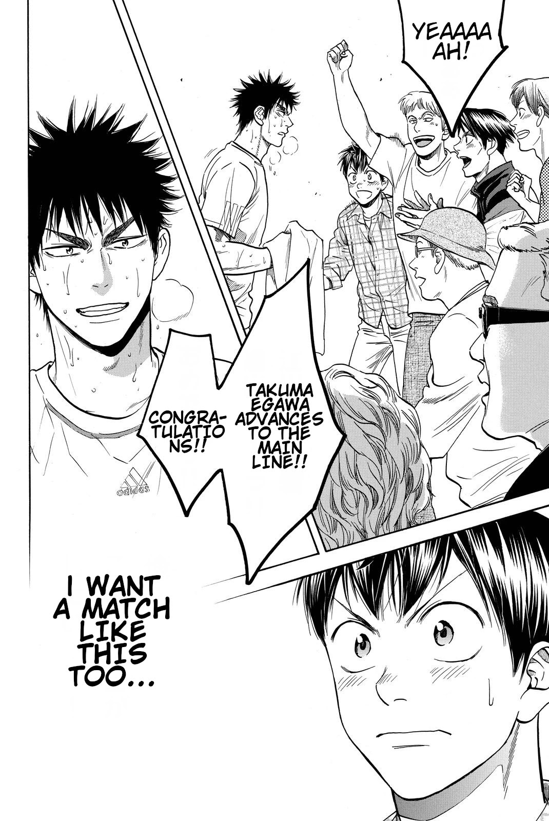 Baby Steps Chapter 384 page 18 - Chapter 384: The feel of Grand Slam