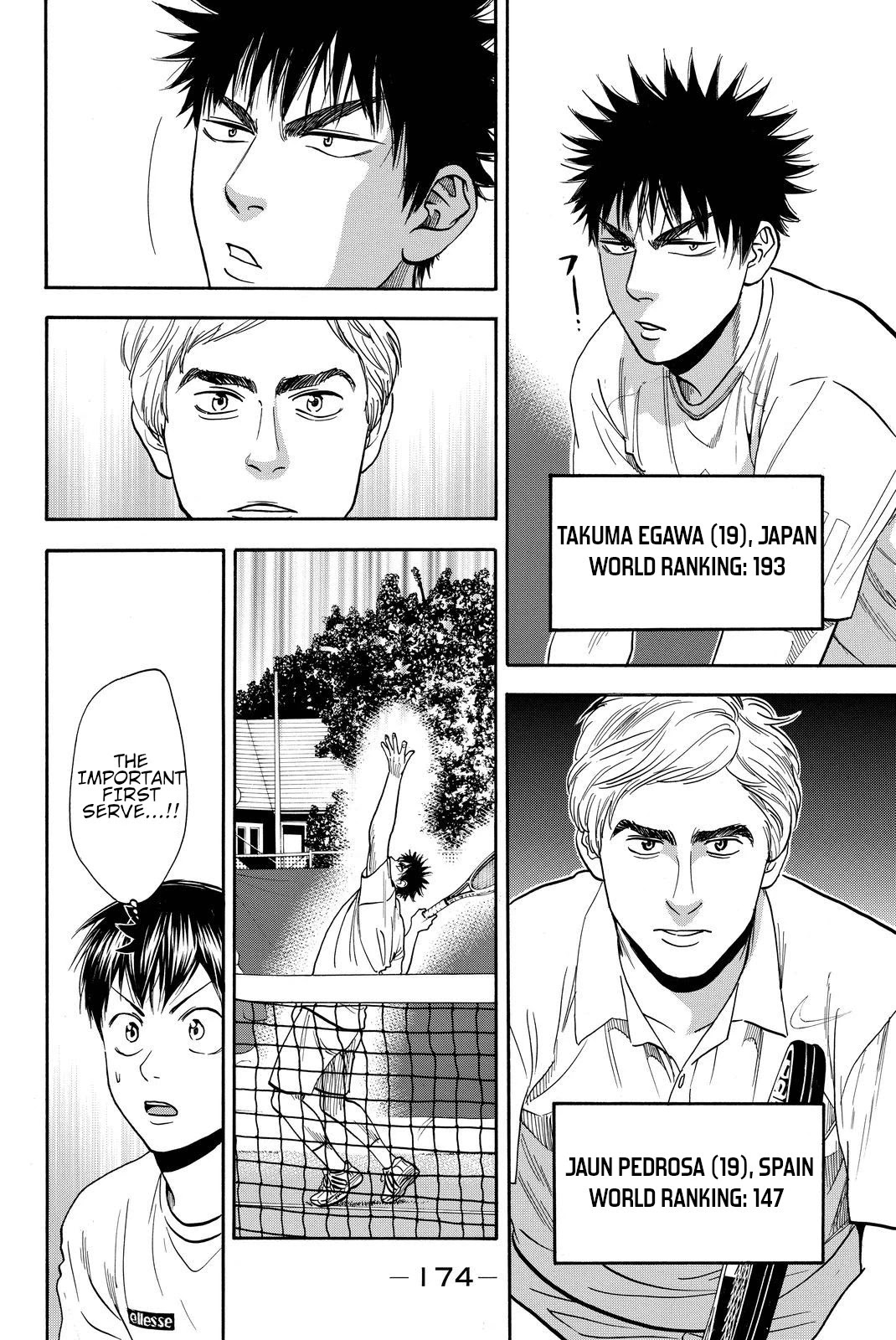 Baby Steps Chapter 384 page 4 - Chapter 384: The feel of Grand Slam