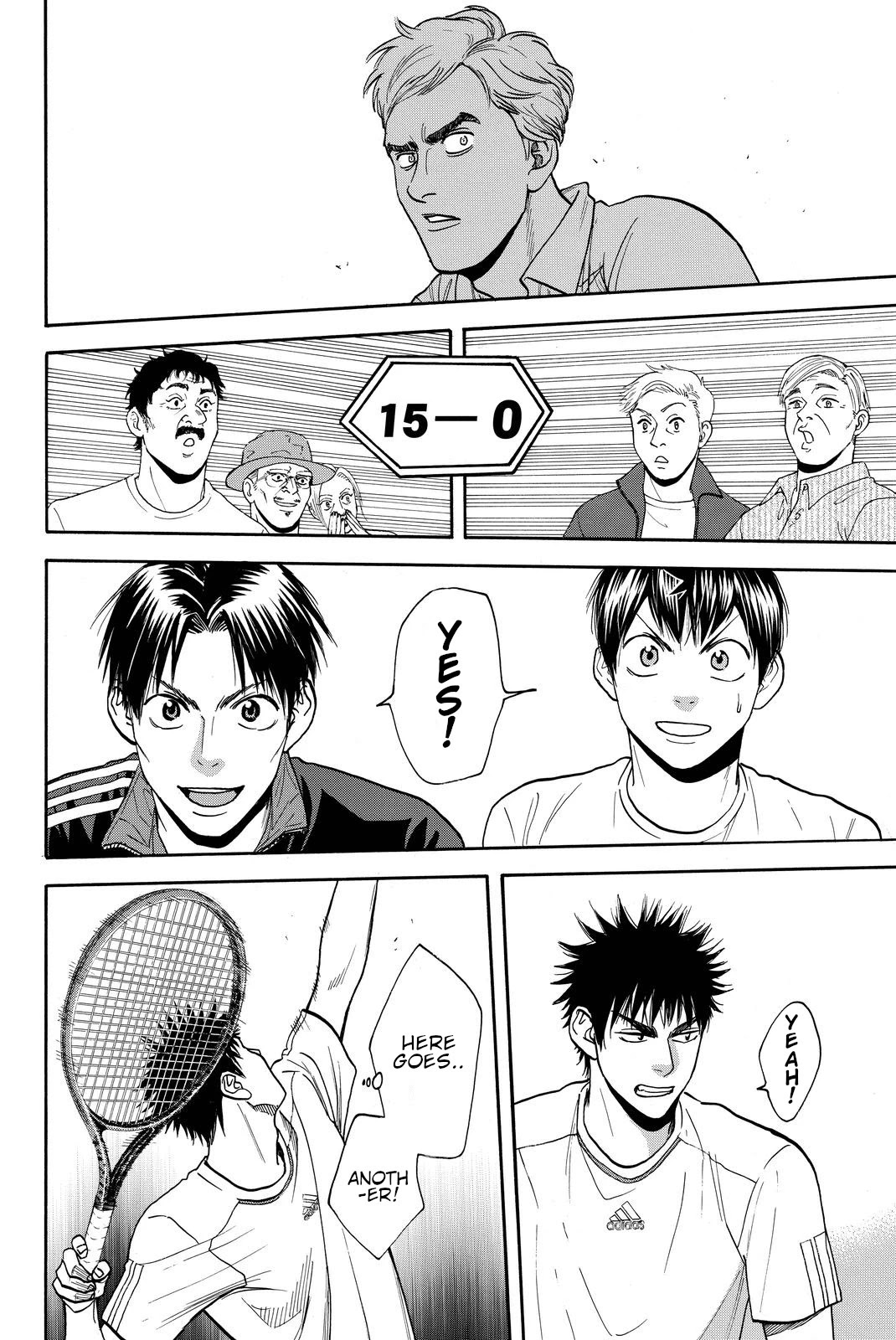 Baby Steps Chapter 384 page 6 - Chapter 384: The feel of Grand Slam