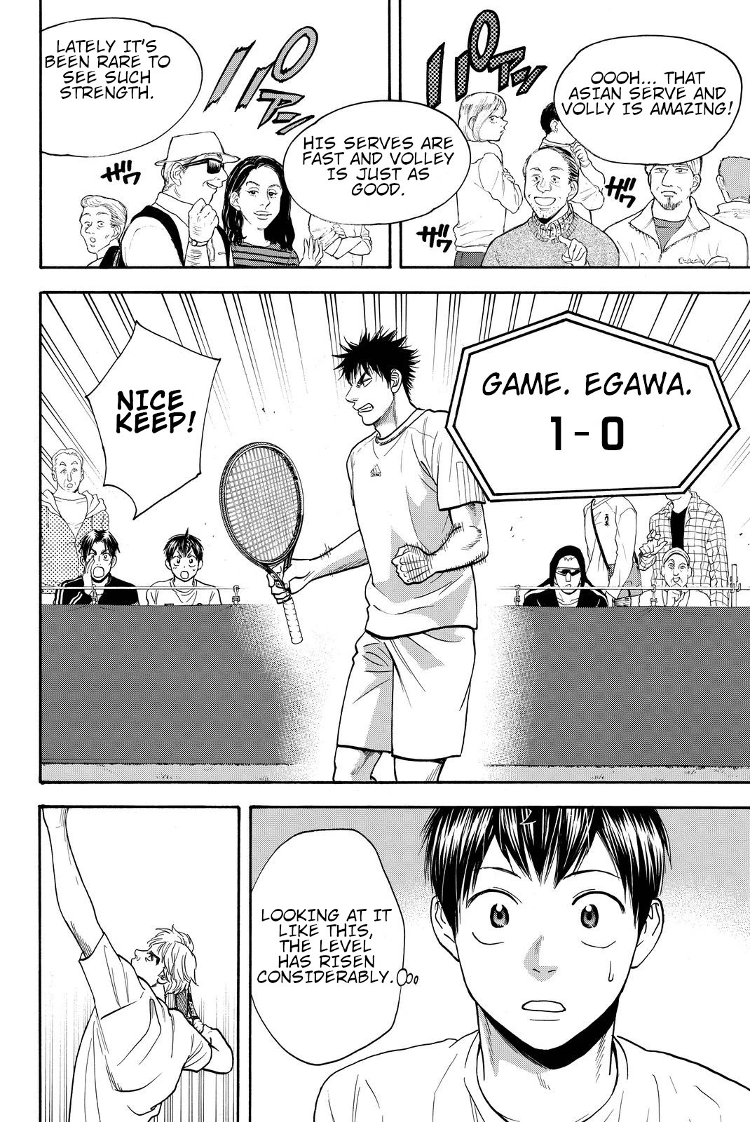 Baby Steps Chapter 384 page 8 - Chapter 384: The feel of Grand Slam