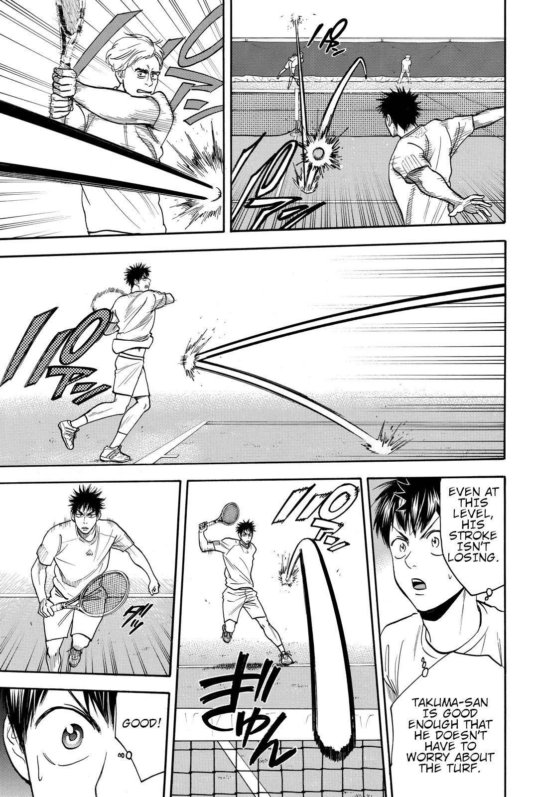 Baby Steps Chapter 384 page 9 - Chapter 384: The feel of Grand Slam