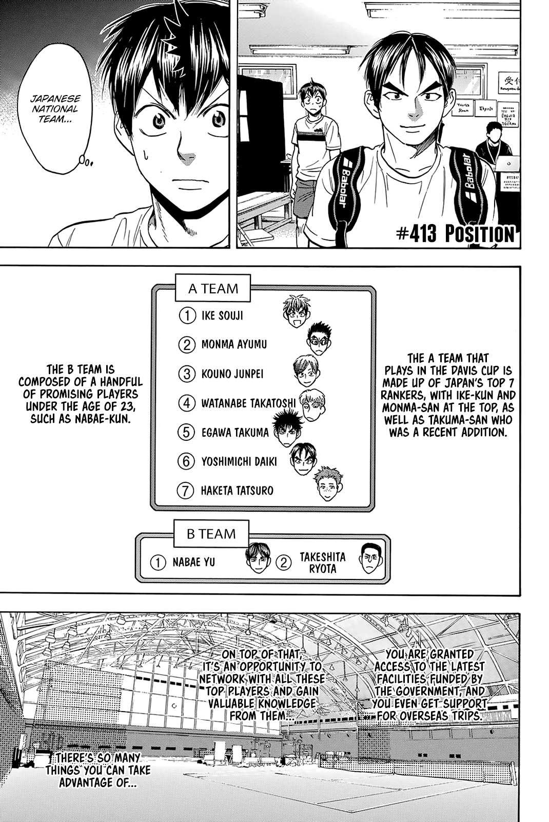 Baby Steps Chapter 413 page 2 - Chapter 413: Position