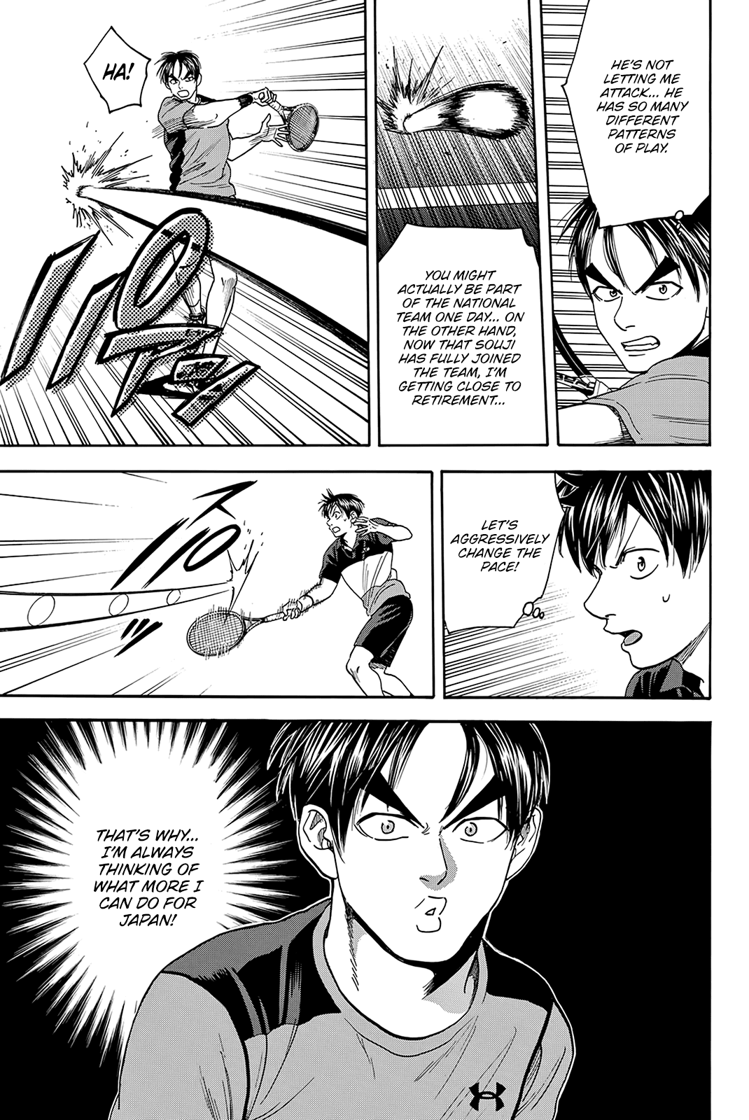 Baby Steps Chapter 418 page 10 - Chapter 418: Face of Japan