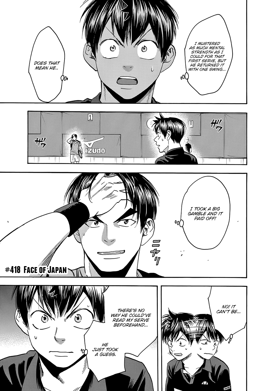 Baby Steps Chapter 418 page 2 - Chapter 418: Face of Japan