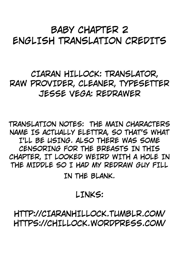 Baby Chapter 2 page 23 - Chapter 2: Elettra and DR-034