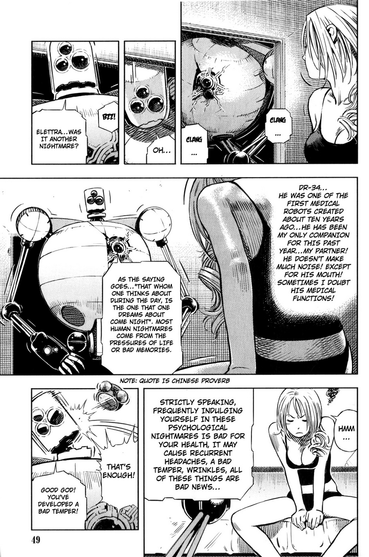 Baby Chapter 2 page 5 - Chapter 2: Elettra and DR-034