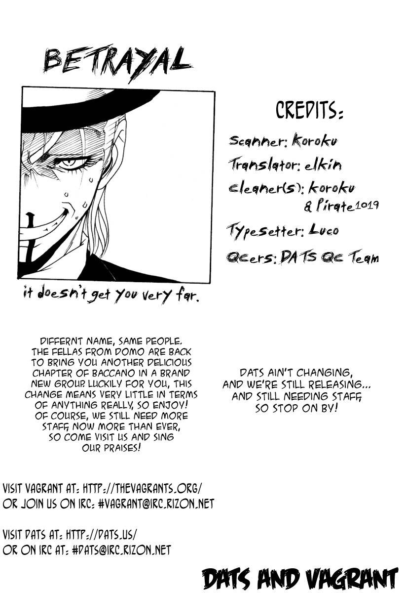 Baccano! 1931 The Grand Punk Railroad Chapter 2 page 26 - Chapter 2: The Terrorists