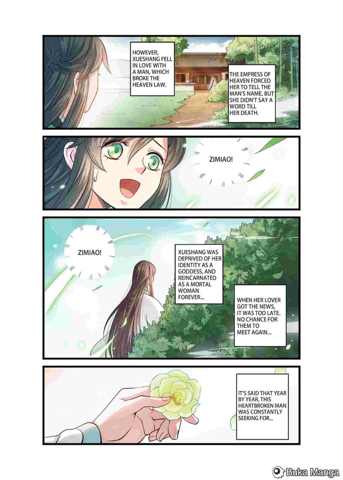 Back In Ancient Times Become A Goddess Chapter 3 page 4 - Chapter 3
