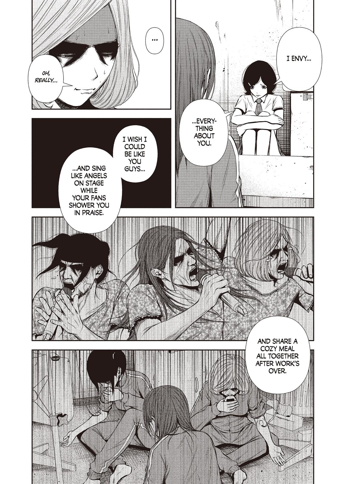 Back Street Girls - Washira Idol Hajimemashita. Chapter 101 page 4 - Chapter 101
