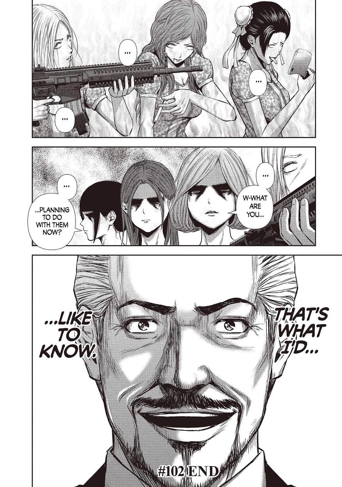 Back Street Girls - Washira Idol Hajimemashita. Chapter 102 page 12 - Chapter 102