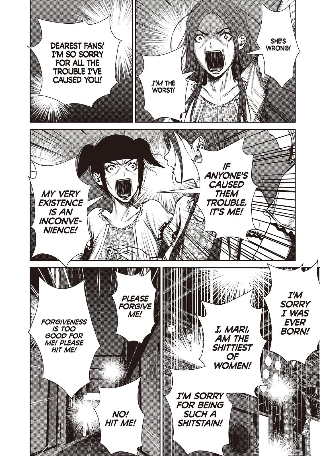 Back Street Girls - Washira Idol Hajimemashita. Chapter 104 page 10 - Chapter 104