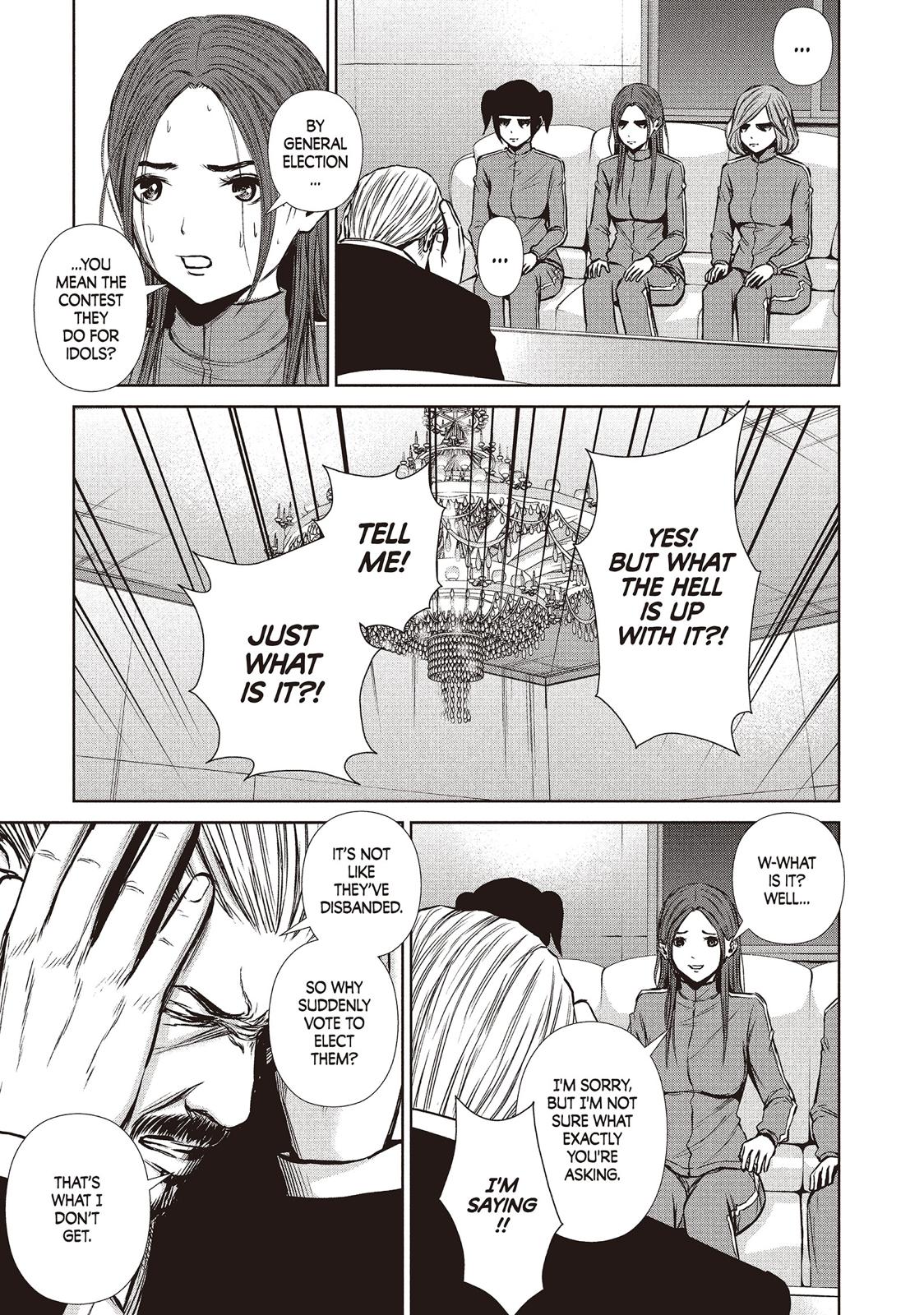 Back Street Girls - Washira Idol Hajimemashita. Chapter 104 page 3 - Chapter 104