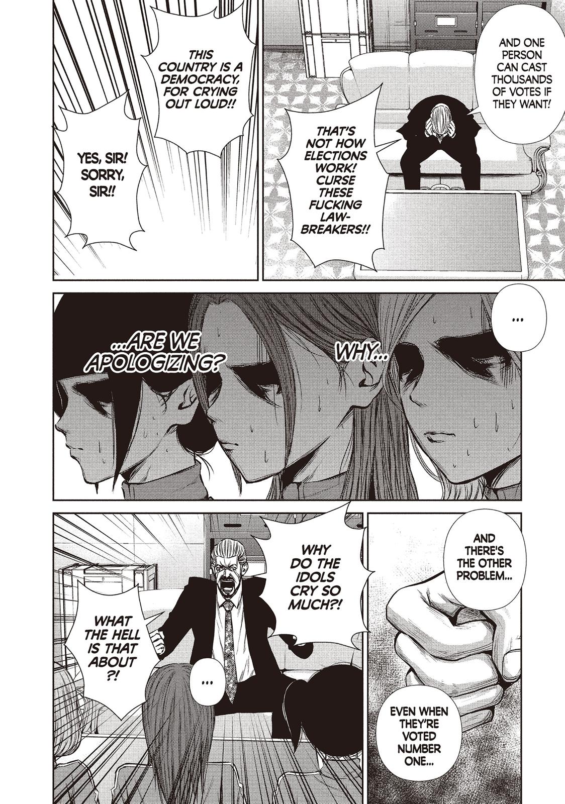 Back Street Girls - Washira Idol Hajimemashita. Chapter 104 page 4 - Chapter 104