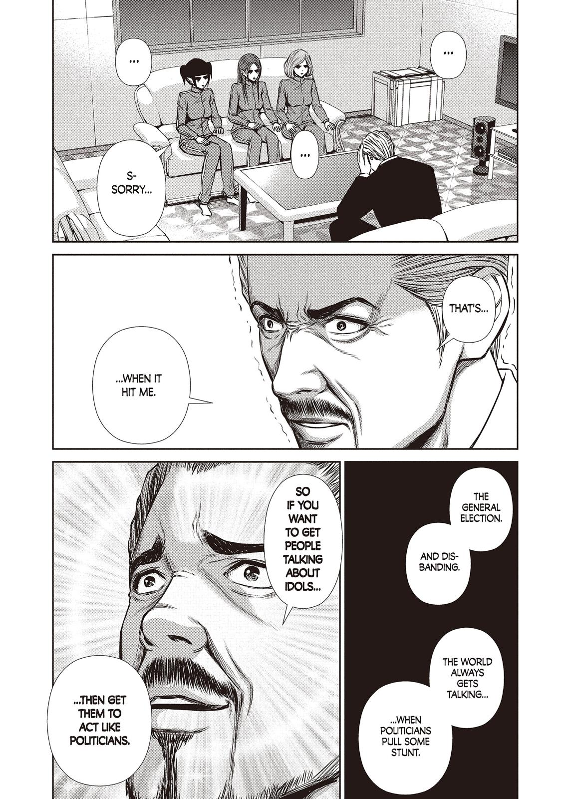 Back Street Girls - Washira Idol Hajimemashita. Chapter 104 page 6 - Chapter 104