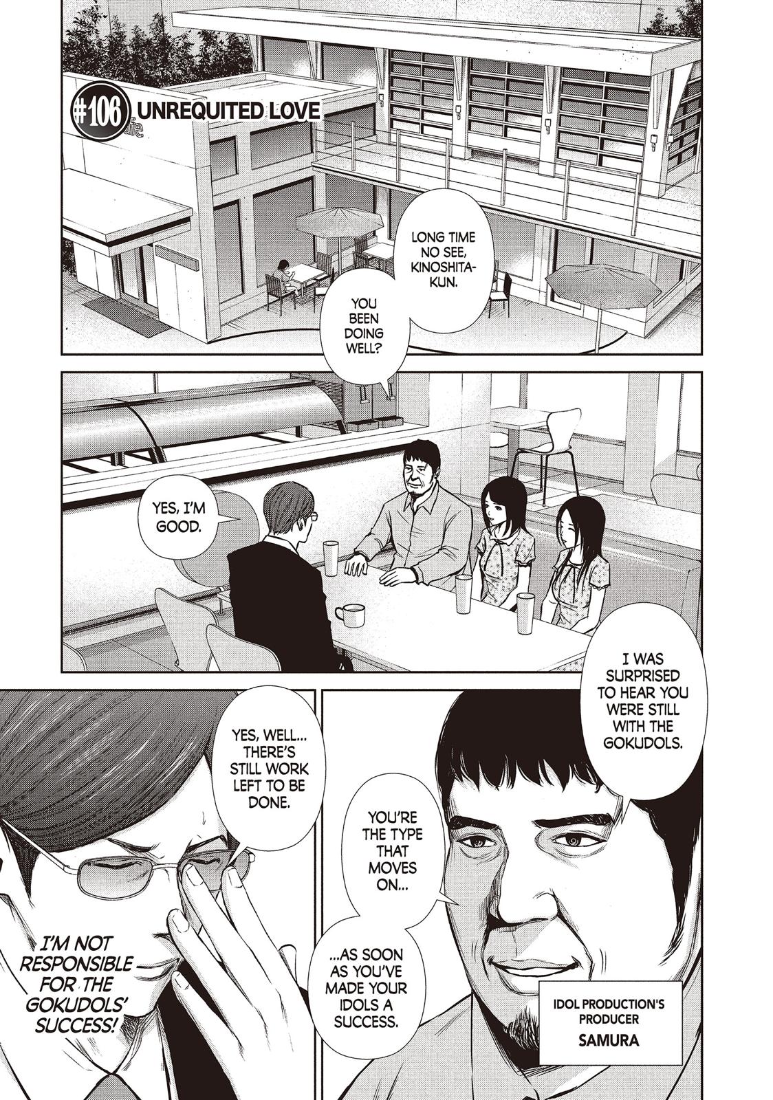 Back Street Girls - Washira Idol Hajimemashita. Chapter 106 page 1 - Chapter 106