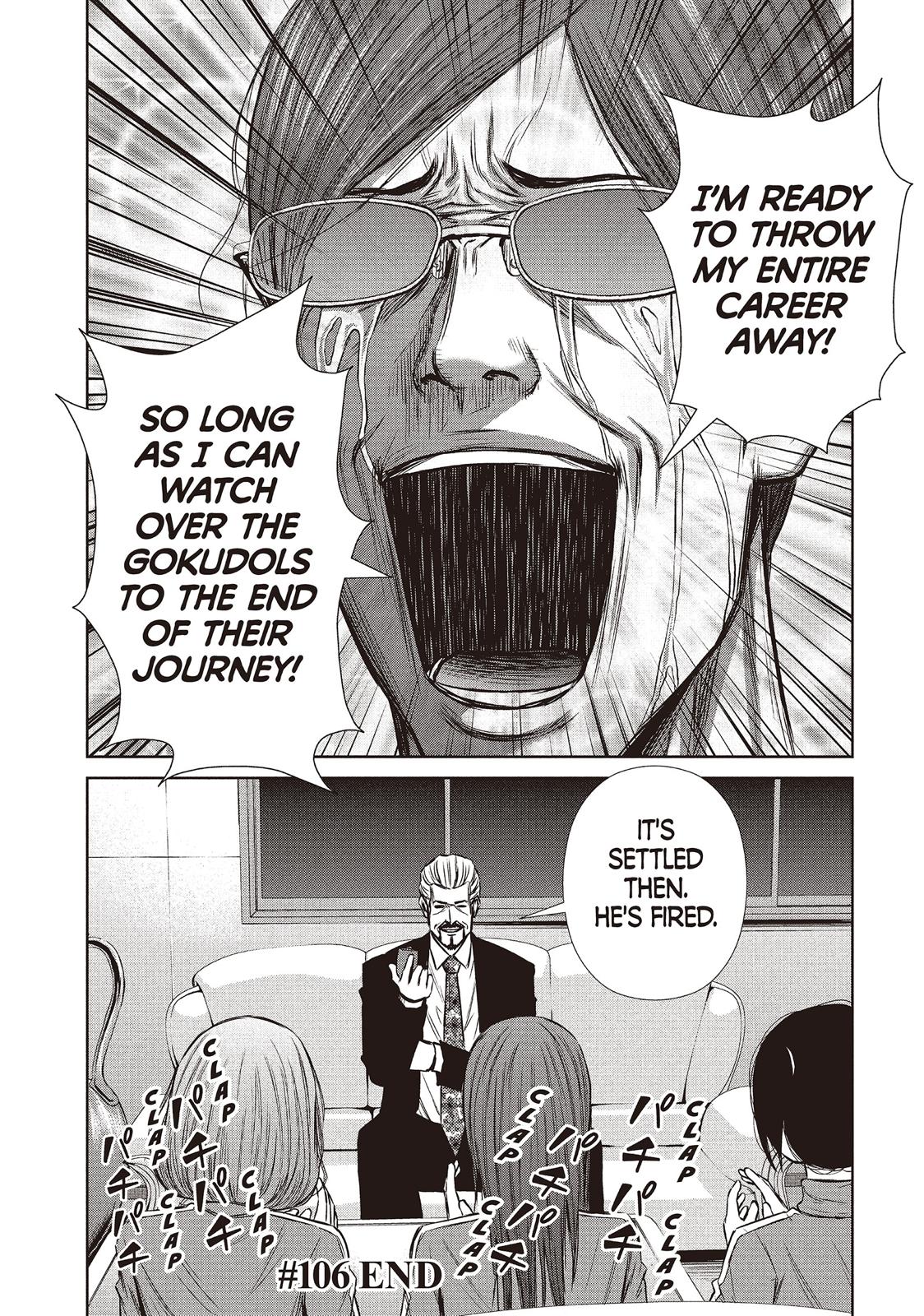 Back Street Girls - Washira Idol Hajimemashita. Chapter 106 page 12 - Chapter 106