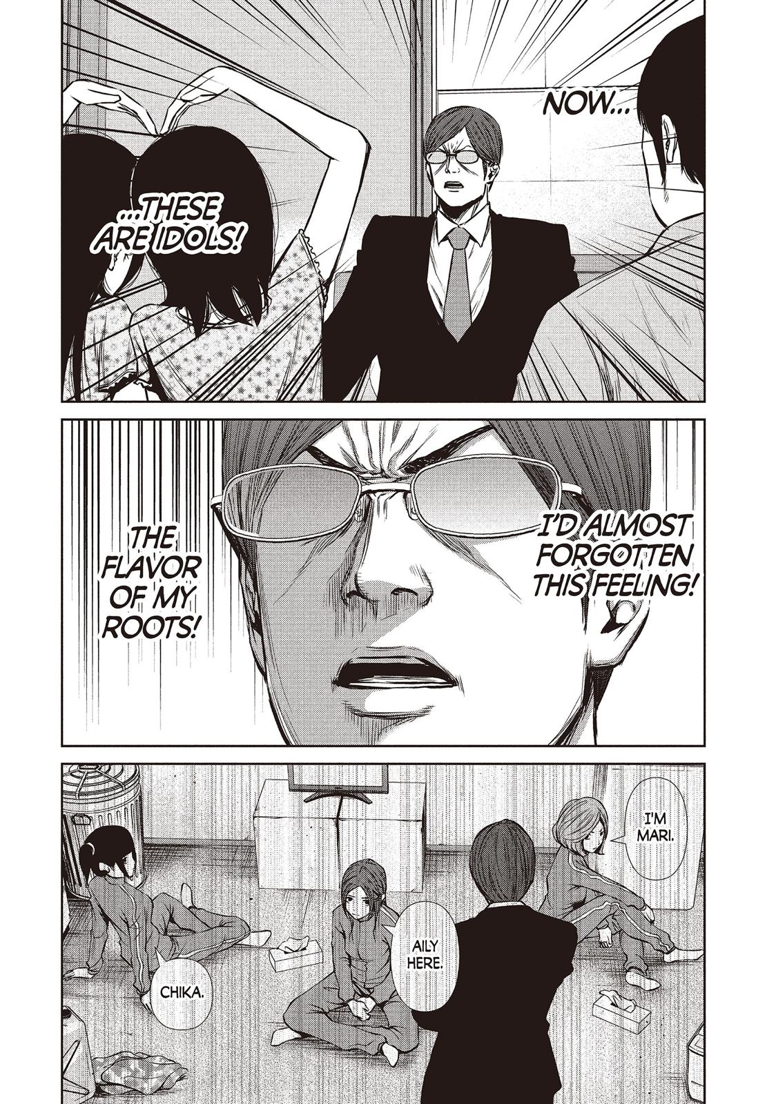 Back Street Girls - Washira Idol Hajimemashita. Chapter 106 page 3 - Chapter 106
