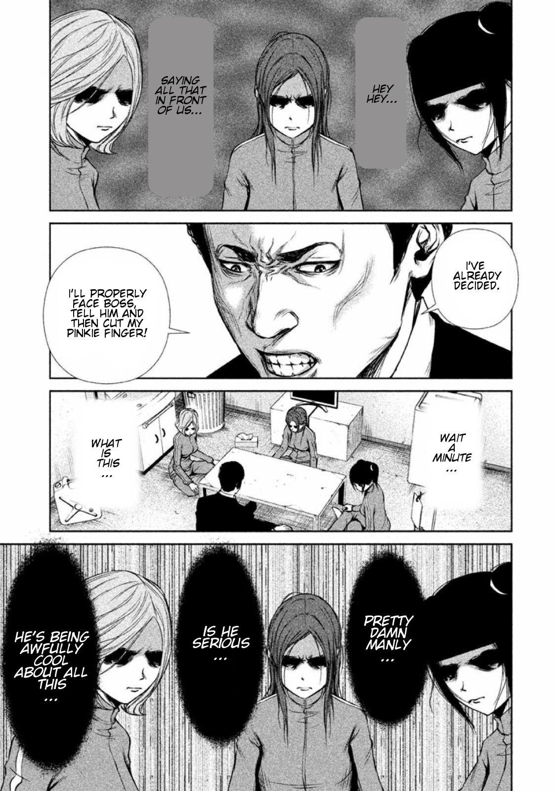 Back Street Girls - Washira Idol Hajimemashita. Chapter 11 page 6 - Chapter 11: The Fourth Man