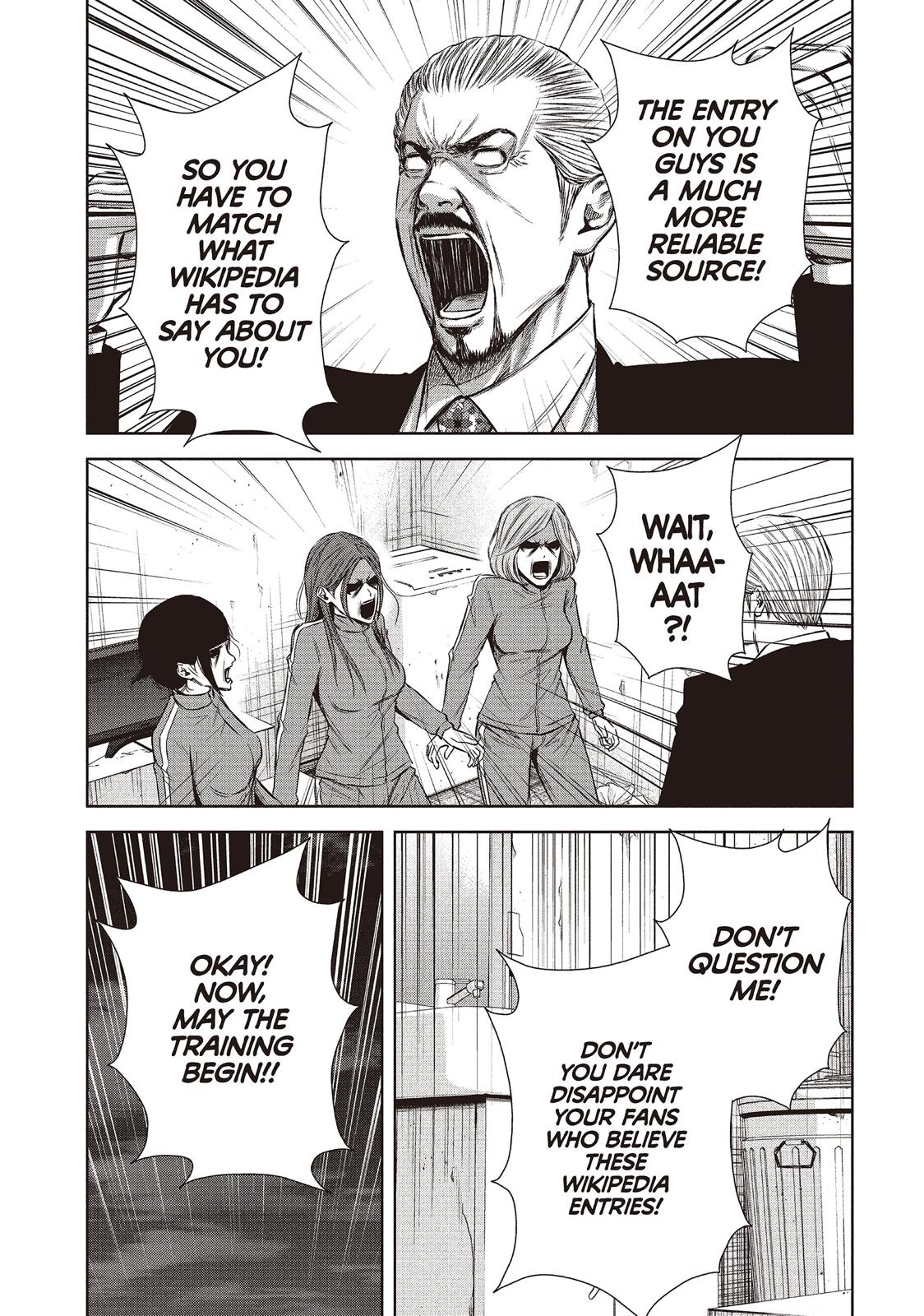 Back Street Girls - Washira Idol Hajimemashita. Chapter 112 page 6 - Chapter 112