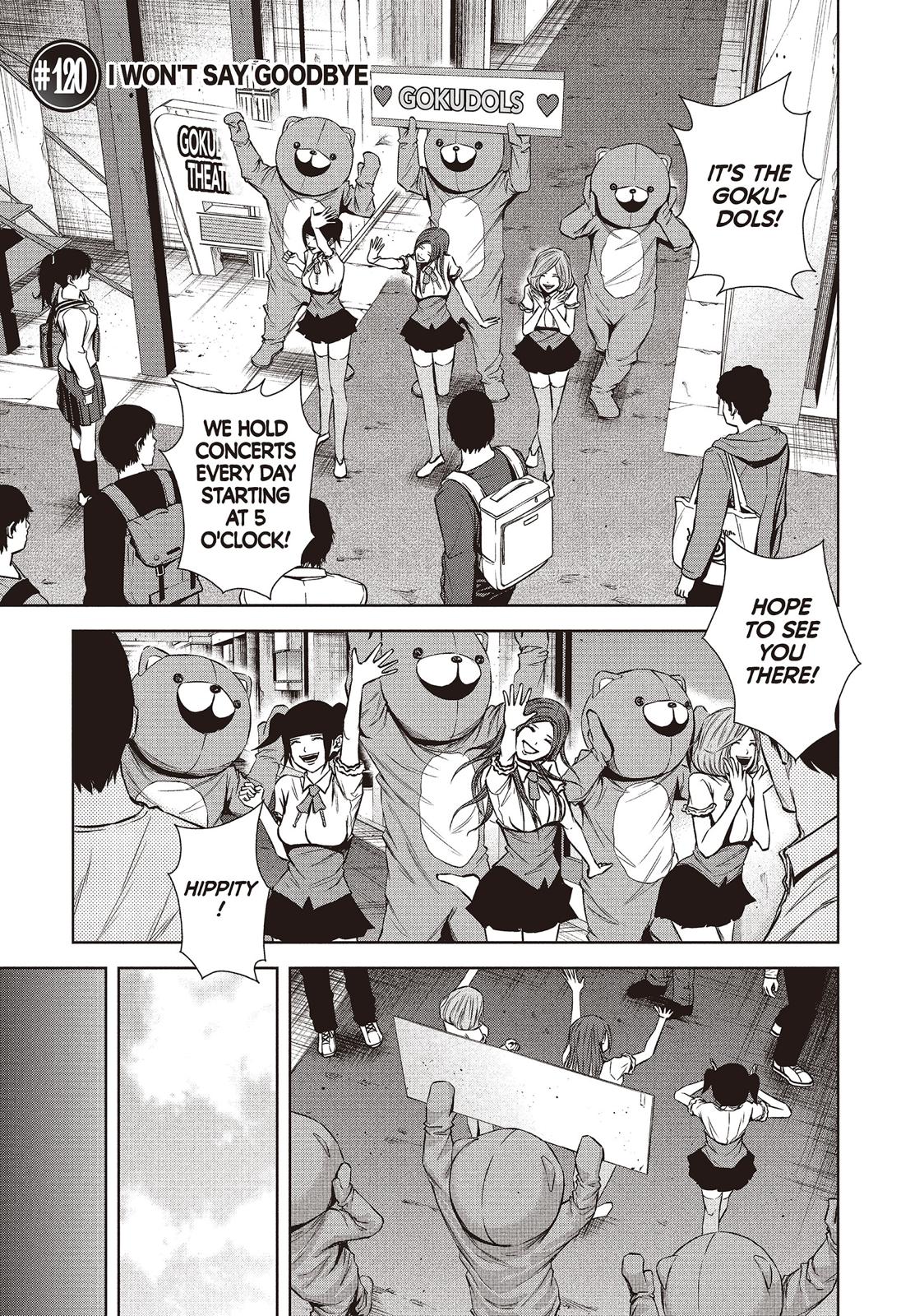 Back Street Girls - Washira Idol Hajimemashita. Chapter 120 page 1 - Chapter 120
