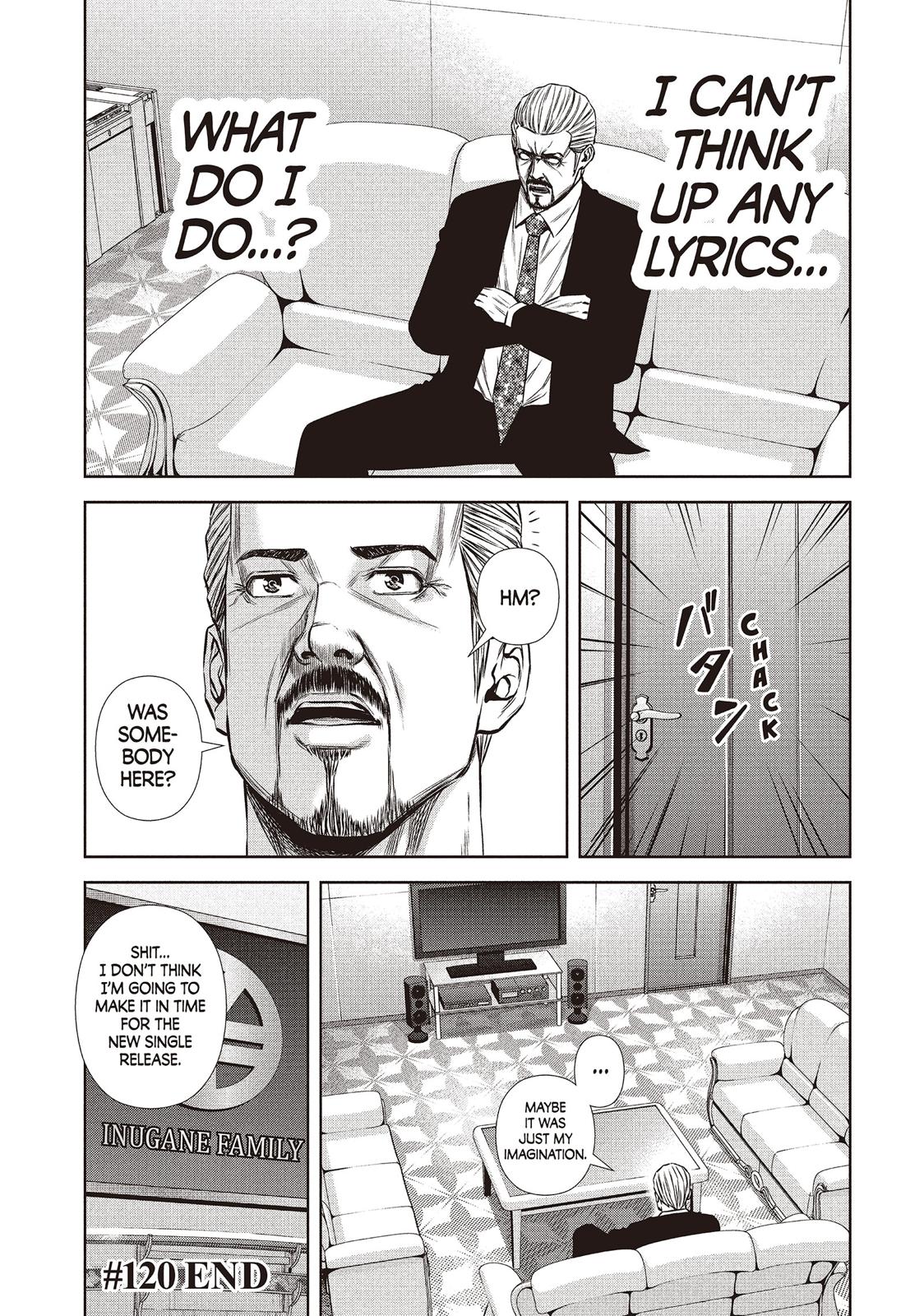Back Street Girls - Washira Idol Hajimemashita. Chapter 120 page 12 - Chapter 120