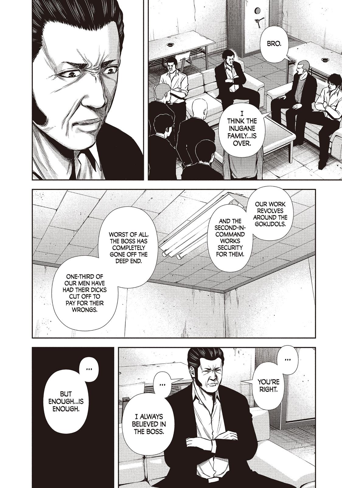 Back Street Girls - Washira Idol Hajimemashita. Chapter 120 page 8 - Chapter 120
