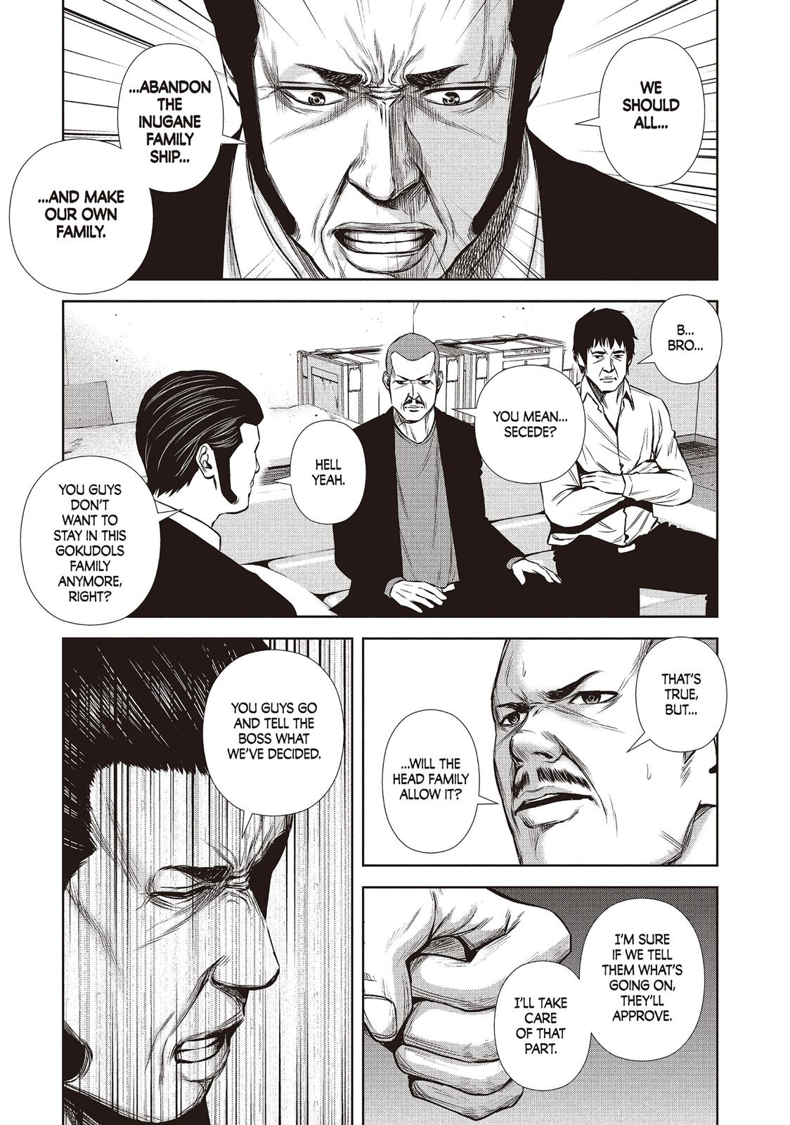 Back Street Girls - Washira Idol Hajimemashita. Chapter 120 page 9 - Chapter 120