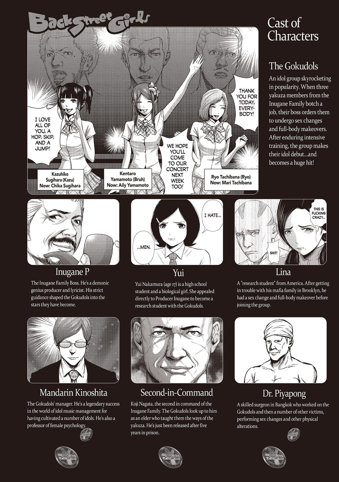 Back Street Girls - Washira Idol Hajimemashita. Chapter 121 page 3 - Chapter 121