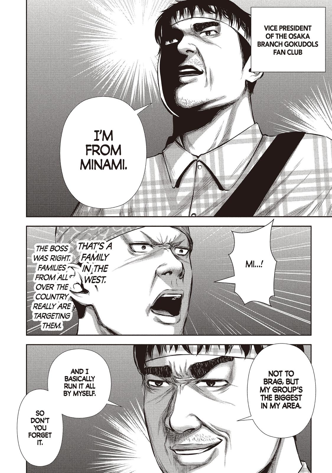Back Street Girls - Washira Idol Hajimemashita. Chapter 122 page 8 - Chapter 122