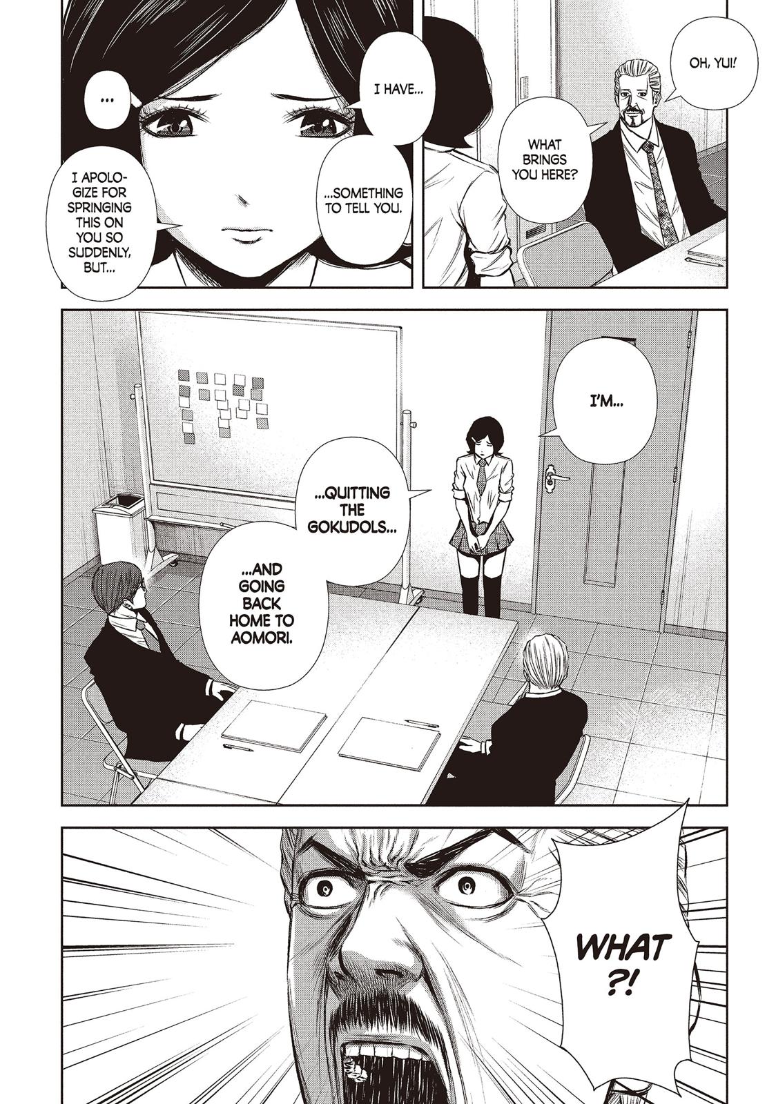 Back Street Girls - Washira Idol Hajimemashita. Chapter 124 page 4 - Chapter 124
