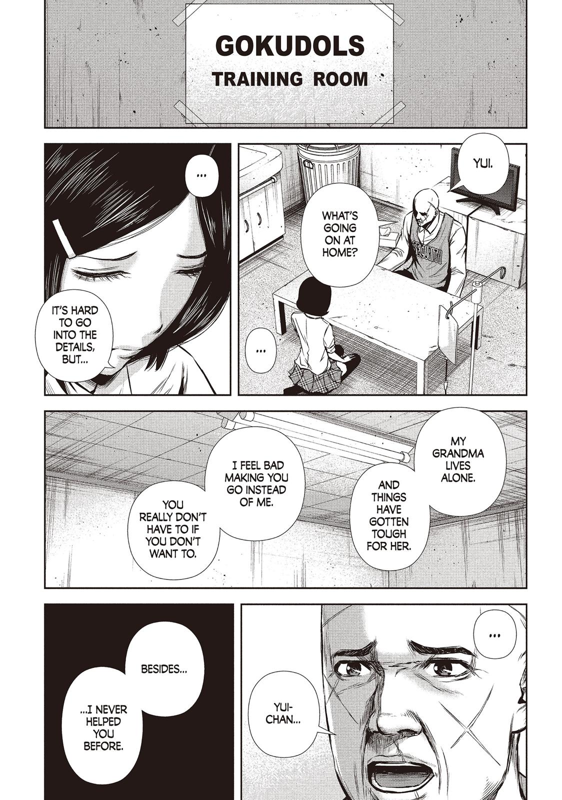 Back Street Girls - Washira Idol Hajimemashita. Chapter 124 page 8 - Chapter 124