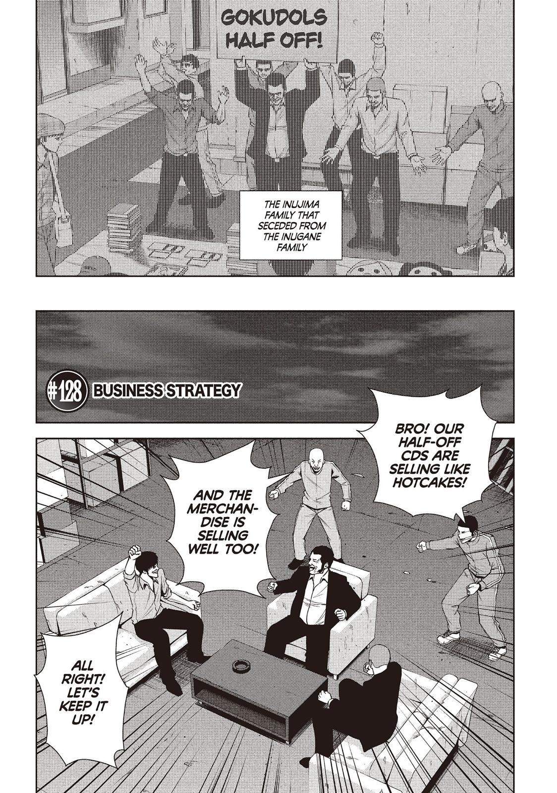 Back Street Girls - Washira Idol Hajimemashita. Chapter 128 page 1 - Chapter 128
